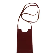 IL BISONTE イルビゾンテ レザー ショルダーカードケース/レッド