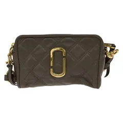 MARC JACOBS マークジェイコブス スクエアショルダーバッグ/モカブラウン