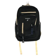KANGOL カンゴールリュック・デイパック/ブラック