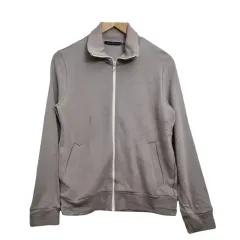 DO FAMILY ハイネック ワッフル裏地 ジップアップ ジャケット M コットン 100%