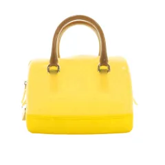 フルラ FURLA キャンディーバッグ ハンドバッグ 黄色 イエロー /SS ■OS