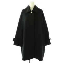 トラディショナルウェザーウェア Traditional Weatherwear ステンカラーコート アウター ウール 34 ブラック /DF