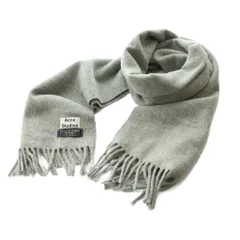 アクネ ストゥディオズ Acne Studios ヴァージンウール大判ストール マフラー ウール グレー /SS ■OS ■SHのサムネイル