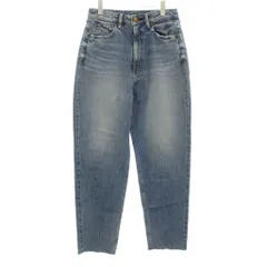 レッドカード RED CARD Blues ブルーズ ルーズテーパードワイドデニムパンツ ジーンズ ジップフライ USED加工 カットオフ 24 インディゴ 722475 /KU