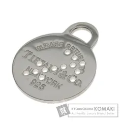 TIFFANY&Co. ティファニー リターントゥ ラウンドタグ 射手座 ペンダントトップ SV レディース [中古]