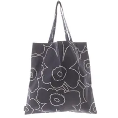 マリメッコ marimekko Pieni Piirto Unikko トートバッグ ハンドバッグ グレー