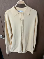 ZARA ザラ オーバーサイズ ライトイエロー KARA（カラ）カーディガン