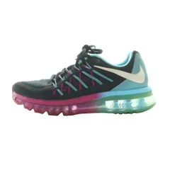ナイキ NIKE WMNS AIR MAX 2015 スニーカー US7 24cm マルチカラー 黒 ブラック 紫 パープル /SS ■OS