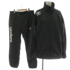 アンブロ UMBRO ウィンドブレーカー セットアップ ジャージ ジャケット パンツ L M 黒 ブラック UCA4156 /PP ■GY01のサムネイル