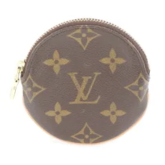 美品 ルイヴィトン モノグラム ポルト モネ ロン M61926 レザー コインケース 小銭入れ メンズ レディース RRM DM20-8【中古】