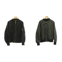 ジャーナルスタンダード JOURNAL STANDARD 23AW リバーシブル MA-1 ブルゾン ナイロン ジャケット F 黒 ブラック 23011400803030 /☆G