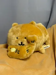 ナガノマーケット 木彫り 담곰 木彫りのクマ 木のクマ 自分ツッコミくま ぬい ぬいぐるみ