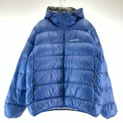 【中古】mont-bell ライトアルパインダウンパーカ サイズXL 1101315 ブルー モンベル[17]