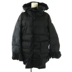 モンクレール MONCLER SERRE ダウンコート ジップアップ アウター 2 ネイビー /HK ■OS