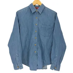 ペンドルトン PENDLETON 香港製 シャンブレーシャツ 前立てチェック レディース JPN：S のサムネイル