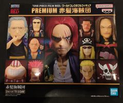 BANDAI SPIRITS WCF PREMIUM ONE PIECE FILM RED 빨간 머리 해적단 10체 세트