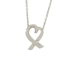 TIFFANY&Co. (ティファニー) ☆☆ ⑤ ラビングハートネックレス レディース シルバー ONE SIZE
