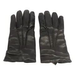 MADOVA マドヴァ カシミヤレザーグローブ 手袋  ブラウン 8 1/2