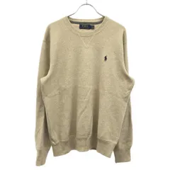 POLO RALPH LAUREN ポロラルフローレン コットンニットセーター  ベージュ S