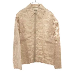 GUCCI グッチ UNICUM ビニールレースデザイン ジップアップジャケット 759526 ZAOWD ベージュ 40のサムネイル