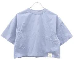 HYKE ハイク 24SS CROPPED SHORT-SLV TEE クロップドTシャツ 241-12378 パープル系 Sのサムネイル