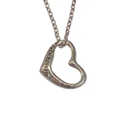 TIFFANY&Co. (ティファニー) ☆☆ ⑤ オープンハートネックレス レディース シルバー ONE SIZE