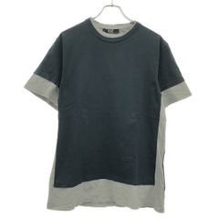 STAMPD スタンプド バイカラー レイヤード Tシャツ 黒灰 XL - メルカリ