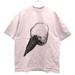 JIL SANDER ジルサンダー 24AW オーバーサイズアイスクリームプリントTシャツ J61GC0003 ピンク系 S