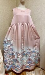 ◇美品◇15号大きいサイズ◇インディヴィ◇コーラルピンクノースリーブ 