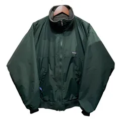 美品 92s patagpnia Shelled Synchilla Jacket ハンターグリーン M パタゴニア アメリカ製 シェルドシンチラジャケット 緑 グリーン
