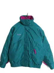 デッドストック 90s コロンビア ナイロン ジャケット レディース M 新品 オールド アウトドア 脱着 ダウン ライナー付き フルジップ 4WAY