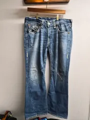 33) トゥルーレリジョン ジョイ SUPER T ブーツカット デニム 出品