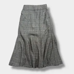 ATSURO TAYAMA スカート 751-75002 Mサイズ グレー チェック レディース 田山淳朗 Impression Atsuro Tayamaのサムネイル