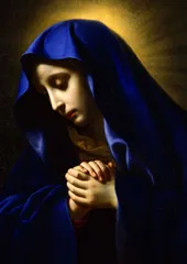 カルロ・ドルチ　悲しみの聖母マリア　A3(297㎜×420㎜）アートポスター 日本製 絵画 インテリア 壁紙