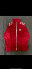 在庫処分ㅠㅠ 旧型 アディダス ジャージ 必須アイテム 赤白
