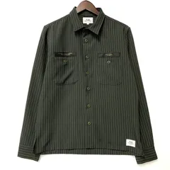 【中古品】 CRIMIE クライミー  STRIPE LS SHIRT ストライプ ロングスリーブ シャツ トップス 長袖 【142-251220-cs-24-izu】