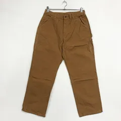 【中古品】Carhartt カーハート B11-BRN 2017年製 WASHED DUCK WORK PANT ウォッシュド ダック ワーク パンツ ズボン ボトムス 【157-251206-ya-15-izu】