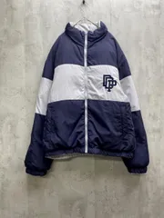 ddp ディーディーピー 2WAYリバーシブル ロゴ刺繍 中綿 ジャケット sizeL/グレーｘネイビー ◆■レディース