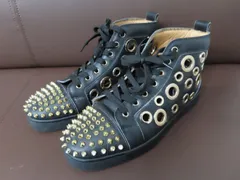 クリスチャン・ルブタン スニーカー ルイ スパイク Louis Spikes ハイカット メンズサイズ40