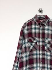 90s USA製 Levi's ALASKA ヘビー ネルシャツ 青 白 黒 - メルカリ