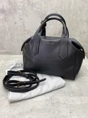 CHARLES & KEITH チャールズ＆キース ダブルハンドル ミニダッフル バッグ ブラック ■■レディース