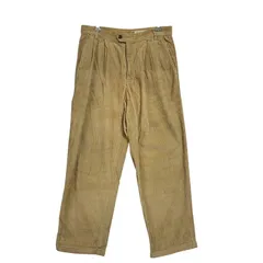 【中古品】Eddie Bauer エディー・バウアー 白タグ 90S 2-TUCK CORDUROY PANTS ツータック コーデュロイ パンツ ボトムス ズボン 【157-251113-cs-09-izu】