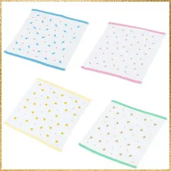 ☆彡送料無料でお届け☆彡PatternName:ハンドタオル 4枚組 nishikawa【西川】 ハンドタオル 4枚組 色柄おまかせ ハンドタオル ガーゼ&パイル 薄手 速乾 軽量 泉州 どうぶつ柄 日本製 TT39002005M