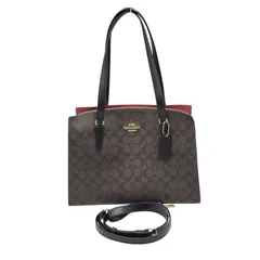 【中古美品】COACH コーチ 2WAY BAG C4075 トートバッグ ショルダーバッグ カバン 鞄 【180-251113-as-04-izu】