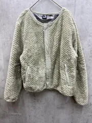 ワークマン FieldCore ダイヤフリースカーディガン ボアジャケット 裏地アルミ加工 sizeS/グリーン ◇■レディース