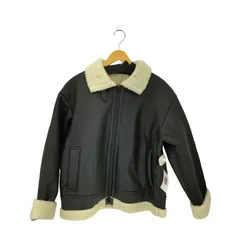 エマクローズ EMMA CLOTHES 2WAYヴィンテージライクB-3フェイクムートンジャケット メンズ import：M 