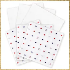 ☆彡送料無料でお届け☆彡トリコロール_34×34cm ガーゼハンカチ セット 6枚組 トリコロール 日本製