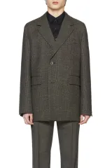 48 WOOYOUNGMI ウーヨンミ 21fw メインCHECK カブラ パンツ