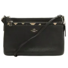 コーチ COACH ショルダーバッグ F22251 ポーチ付 ブラック 251021E 鞄