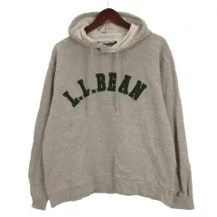 エルエルビーン L.L.BEAN RUSSELL ATHLETIC 裏起毛 パーカー プルオーバー 長袖 グレー S 251211E